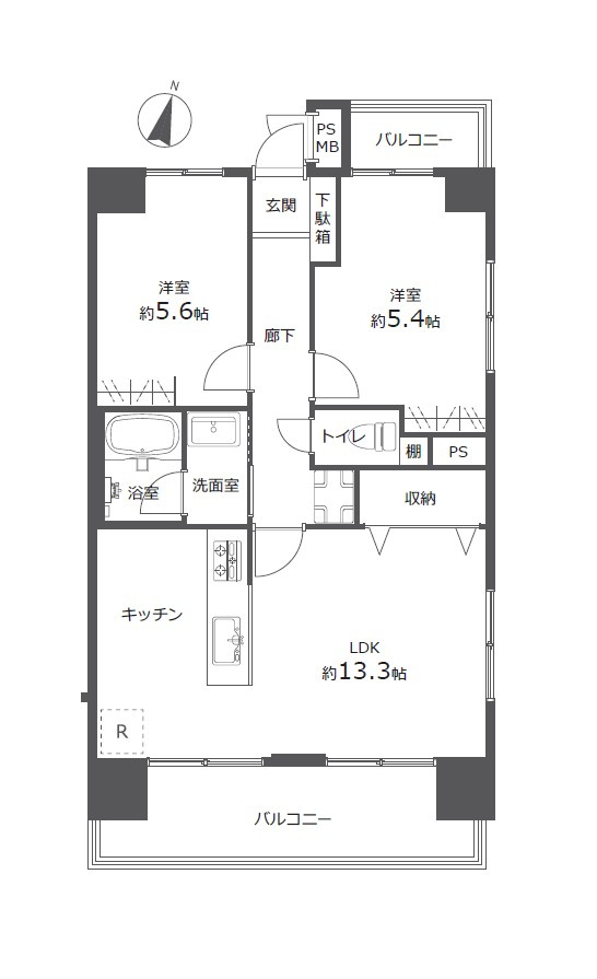 間取り：334000264243