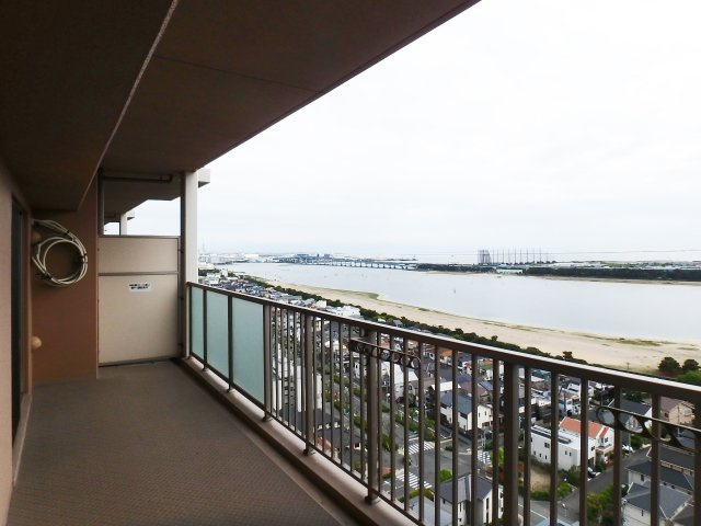 南西側バルコニーからの眺望