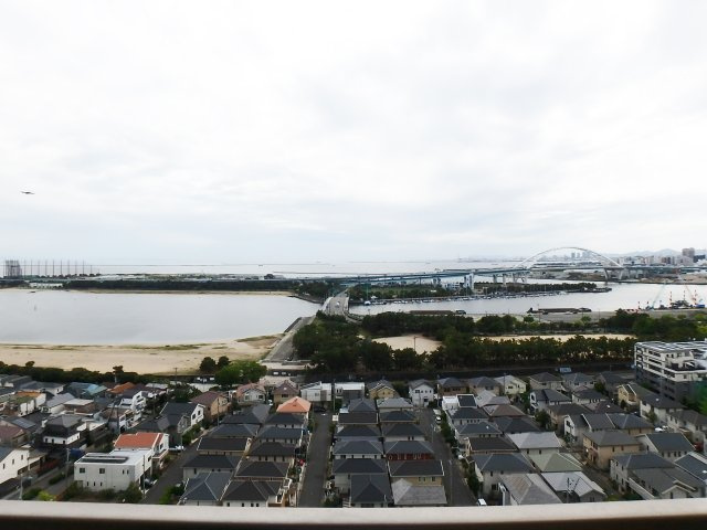 南西側バルコニーからの眺望