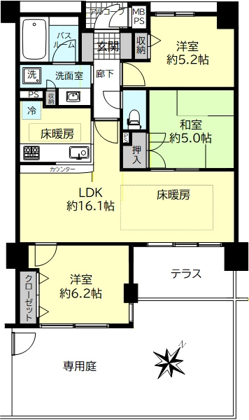 間取り：328000553807