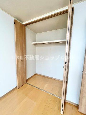 全居室に収納を完備しておりますので、居室の全空間を有効活用出来ます。　