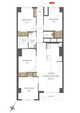 間取り：301000099275