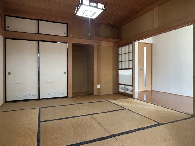 1階和室8帖の写真です。