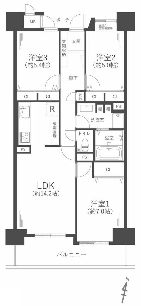 間取り：327002347440