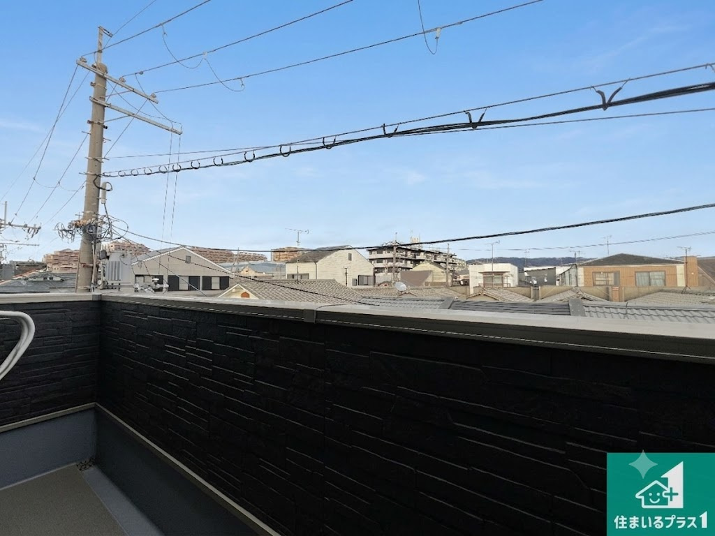 日当たりのよいバルコニー！お部屋が開放的に！