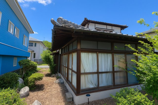 お庭でゆったりと過ごせます