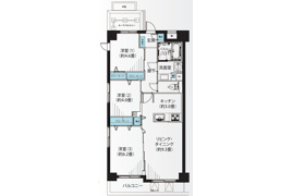 セザール蓮根の間取り
