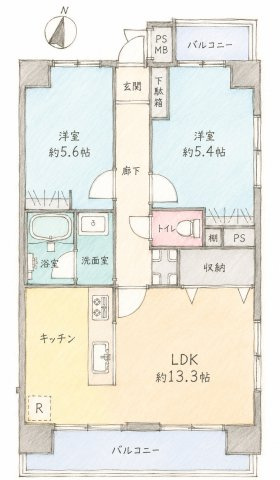 間取り：334000256222