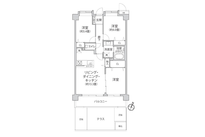 間取り：311002485593
