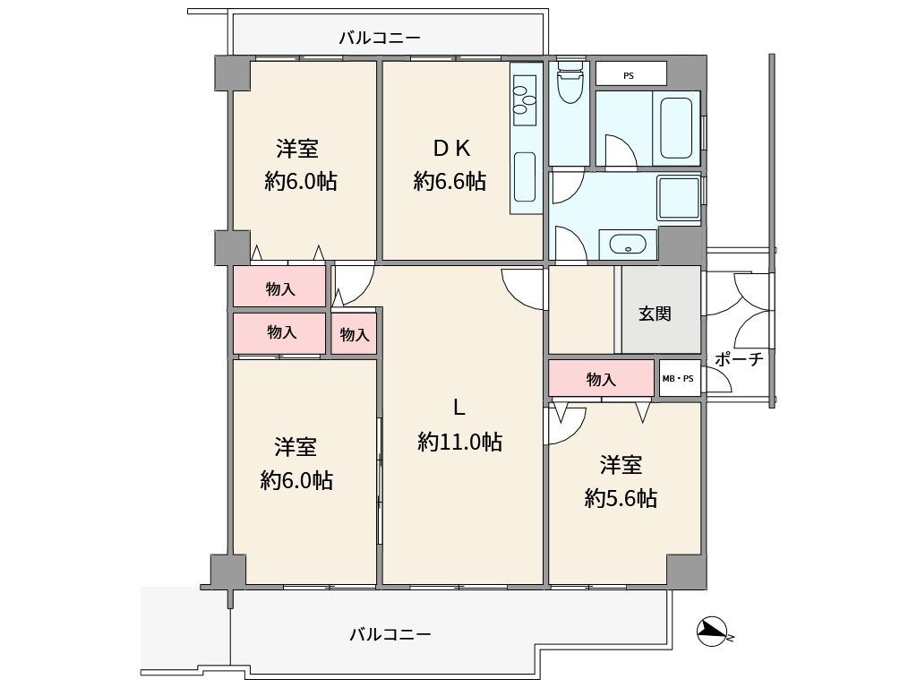 間取り：328000648032