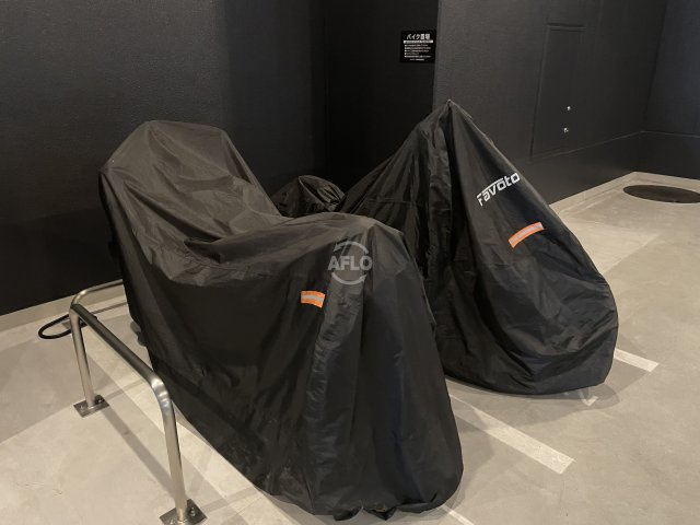 バイク置き場
