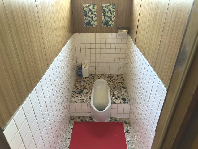 コンパクトで使いやすいトイレです