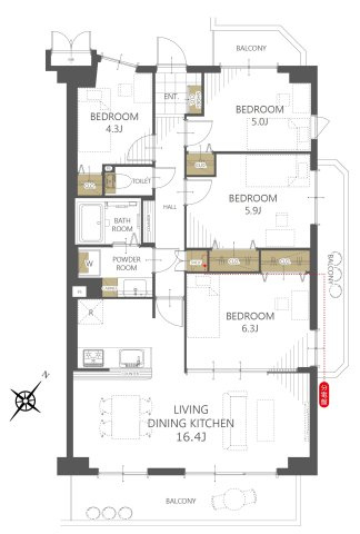 間取り：312001175457