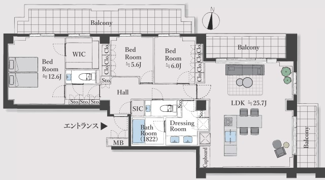 間取り：313004518224