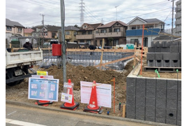 八王子市大塚の新築戸建ての外観