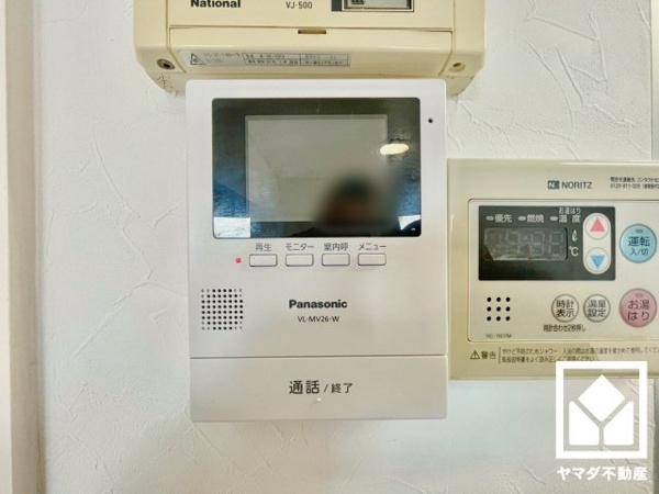 【サンレスポアールのTVモニター付きインターフォン】