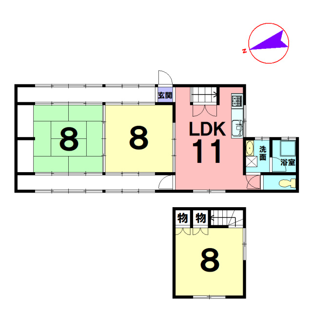 間取り：328000623346