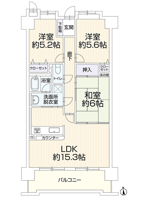 間取り：324000027299