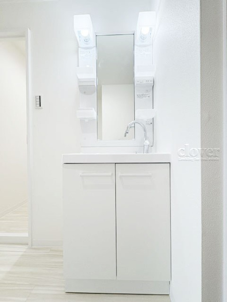 馬事公苑南サンハイツの独立洗面台