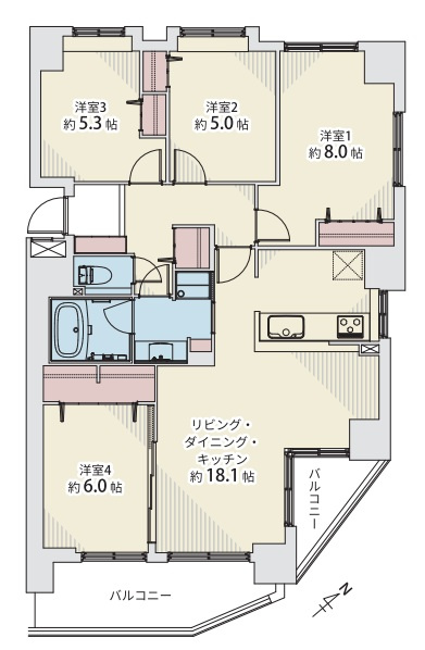間取り：301000108873