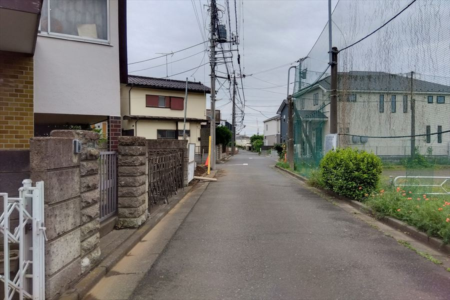前面道路（2026年4月）撮影