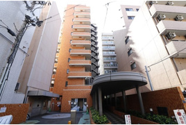 ライオンズマンション日本橋の外観