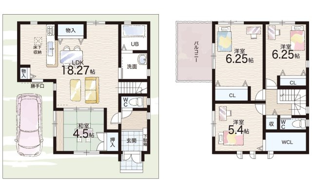 間取り：327001654821