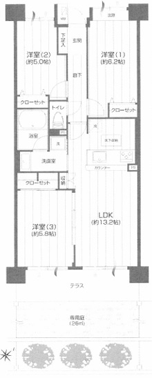 間取り：311002373402