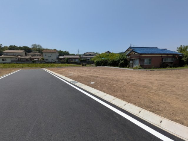 分譲地北から撮影