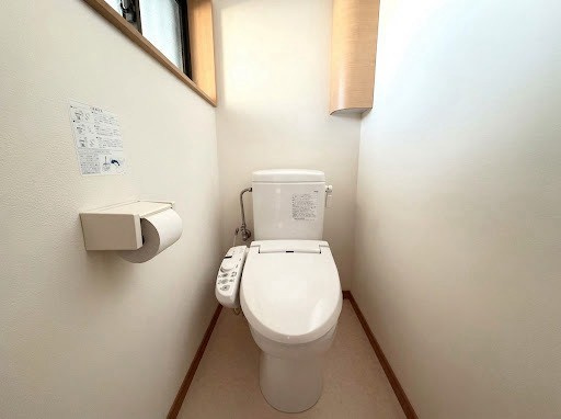 清潔感のあるトイレ