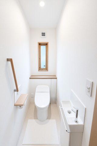 トイレもきれいです