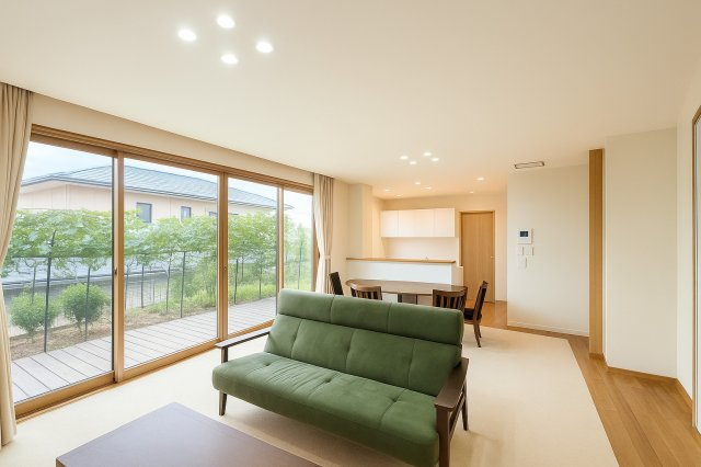 溢れる陽光でご家族の笑顔も輝く住まい