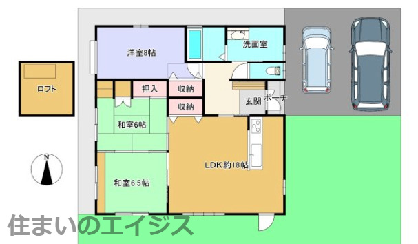 間取り：343000082340