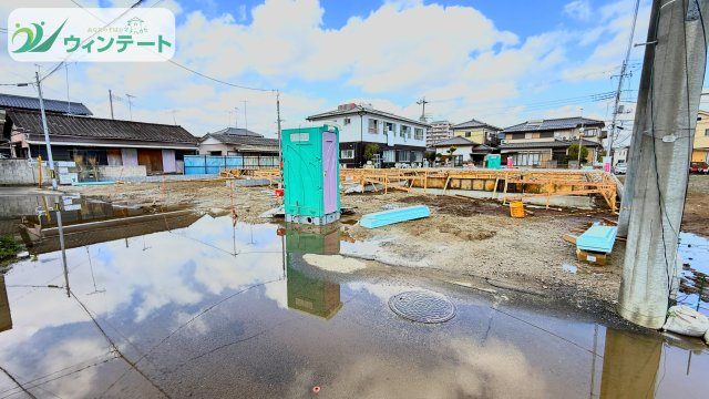 現在基礎工事中！着々と形になっていく様子を見学することもできます♪