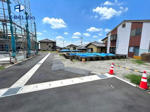 基礎工事のため敷地全体をご覧いただけます♪　理想の住まいをイメージしてみませんか♪