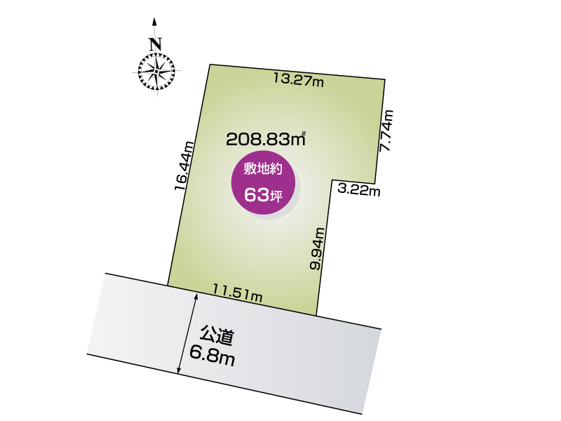 区画図：308000171502