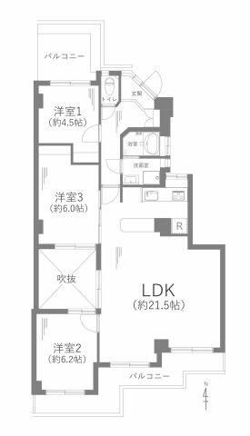 間取り：323000499865
