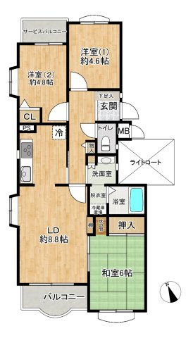 間取り：314001968326