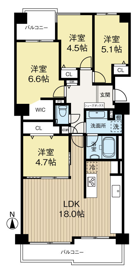 間取り：328000687122