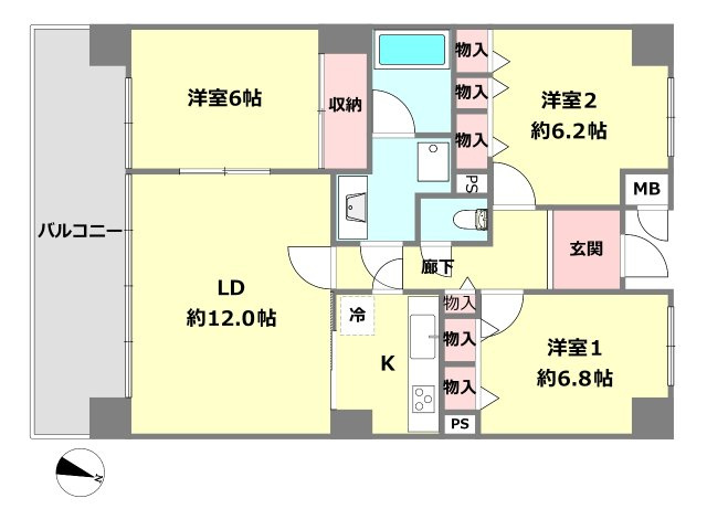 間取り：328000636496