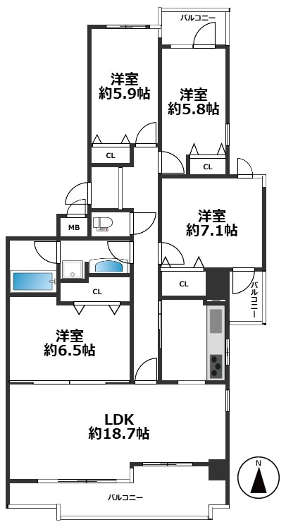 間取り：328000670233
