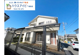 大垣市墨俣町墨俣 プラント6の南側リフォーム済み中古住宅登場です お車スペース3台可能 カーポート付の外観