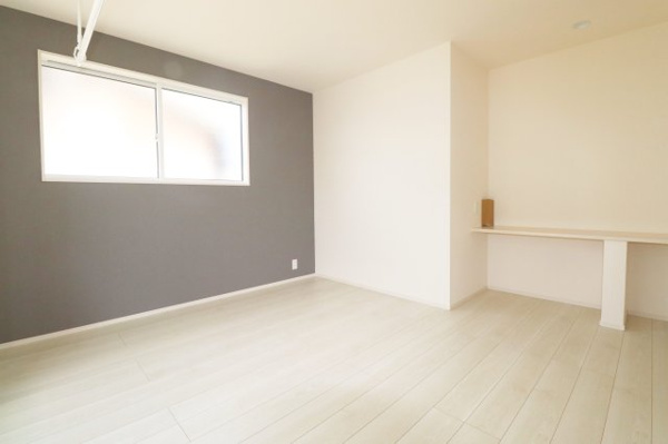 【郡山市安積北井2丁目 1号棟 安積第1小学校、安積中学区の洋室】