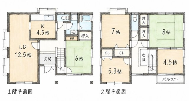 間取り：323000535737