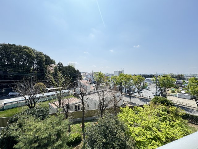 四季の移ろいを感じられる眺望