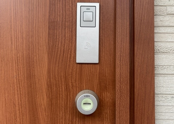 【相模原市中央区上溝の中古戸建ての防犯設備】