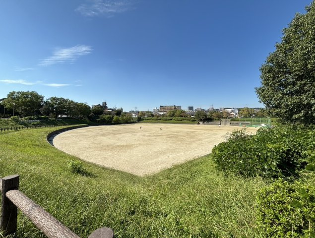 平手南公園では少年達が野球の練習をしていて見ているこちらが元気を貰えます♪