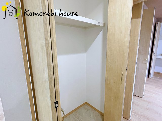 たっぷりとした収納スペースです