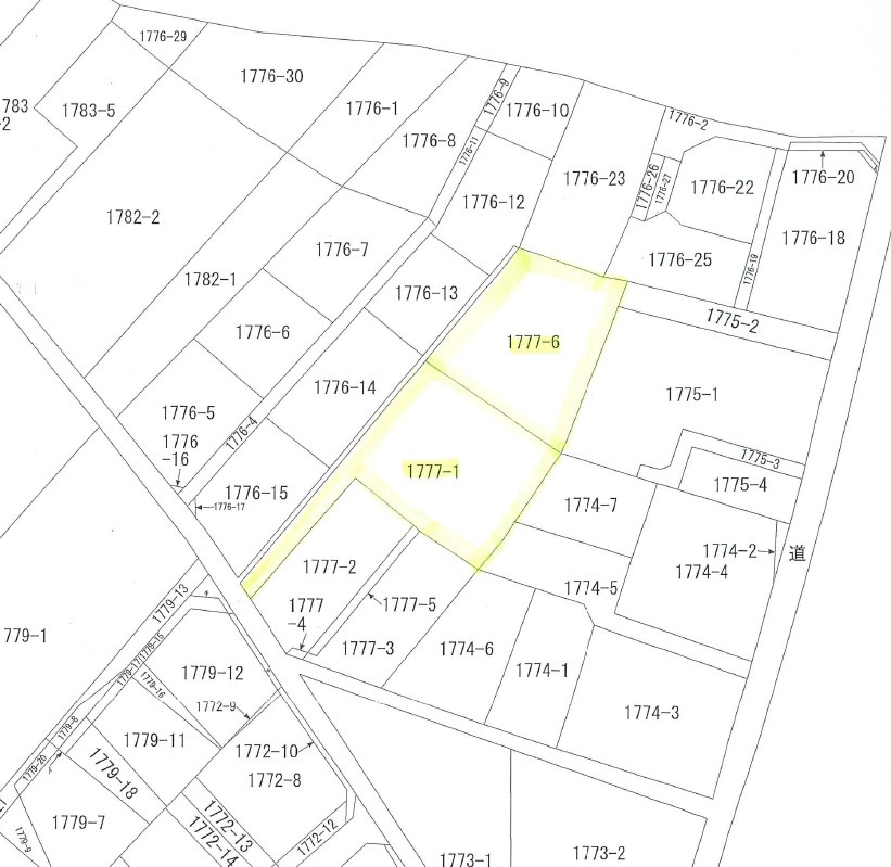区画図：309000092117