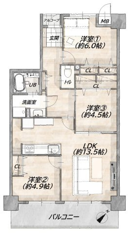 間取り：325000125078